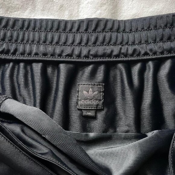 Adidas Black Mini Skirt with White Stripes - Picture 5 of 7